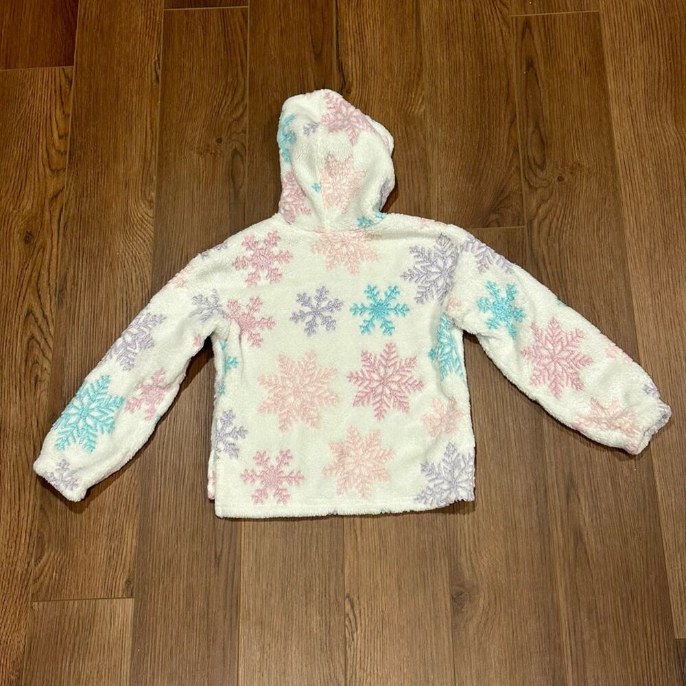 Falls Creek White Snowflake Hoodie - Picture 3 of 6